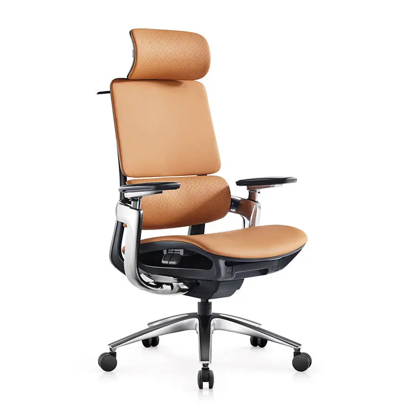 Modern Mesh Office Chair with Adjustable Headrest Easy Operation Ergonomic Computer Chair for Home Use Direct Factory Price — image 4