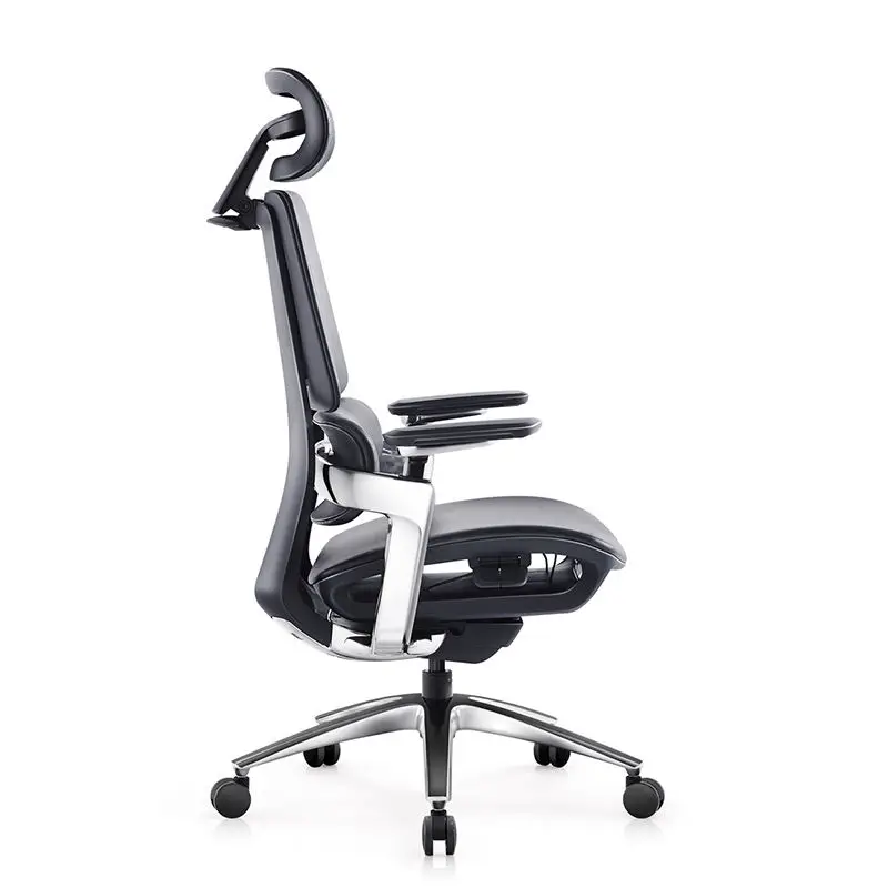 Modern Mesh Office Chair with Adjustable Headrest Easy Operation Ergonomic Computer Chair for Home Use Direct Factory Price — image 6
