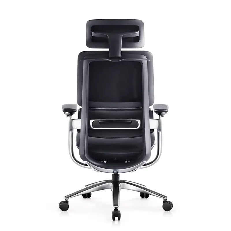 Modern Mesh Office Chair with Adjustable Headrest Easy Operation Ergonomic Computer Chair for Home Use Direct Factory Price — image 7