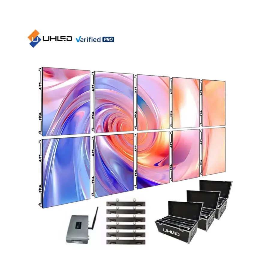 UHLED Indoor LED Display P2.6 P2.9 P3.91 500*500 500*1000 Rental Led Display Waterproof Led Video Wall Panel Screen Outd — view 1