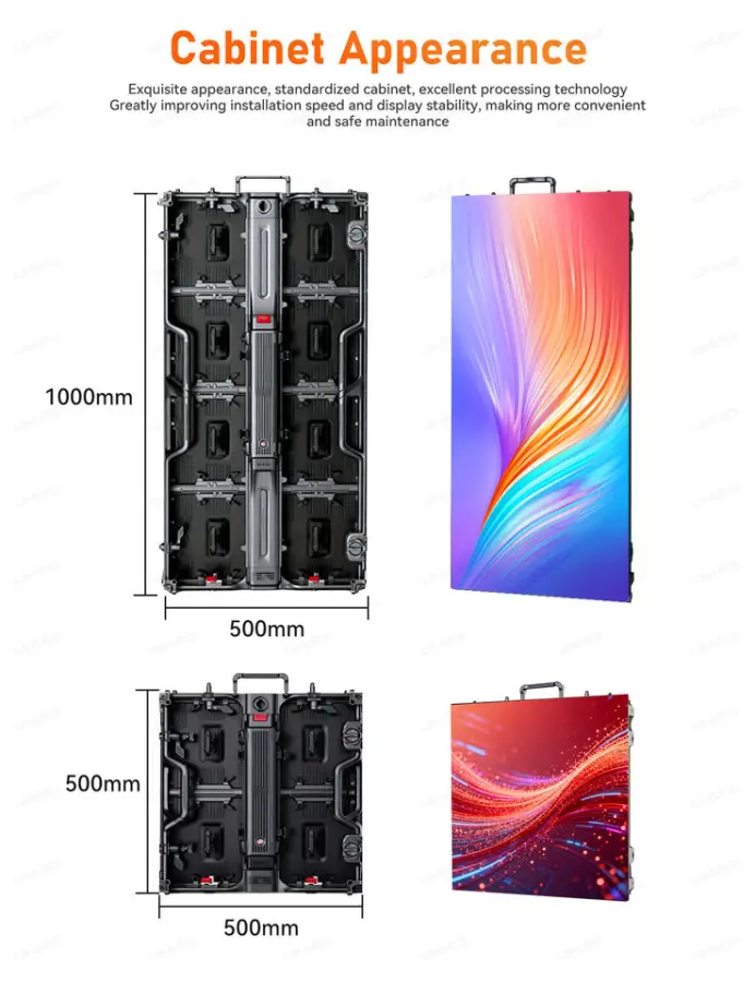 UHLED Indoor LED Display P2.5  3.52*1.92m  Led Display Video Wall Panel Screen Indoor — image 4