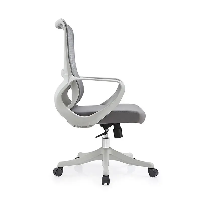 Modern Style Swivel Mesh Mid Back Full Mesh Lift Chair Sillas with Tilt Function — image 2