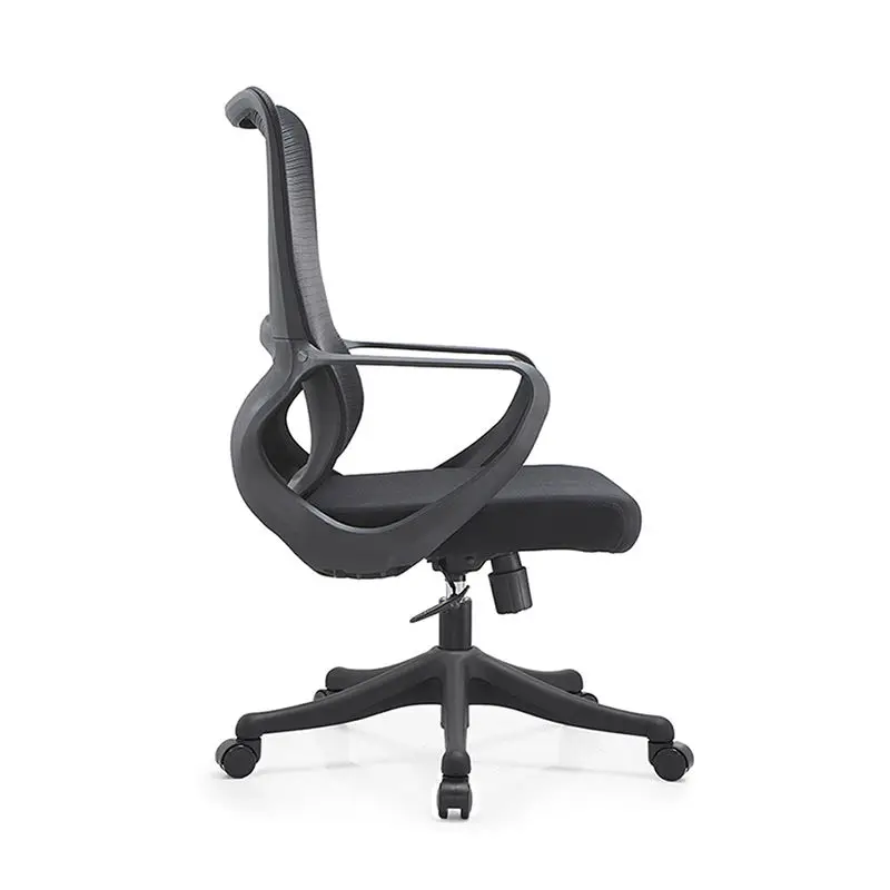 Modern Style Swivel Mesh Mid Back Full Mesh Lift Chair Sillas with Tilt Function — image 5