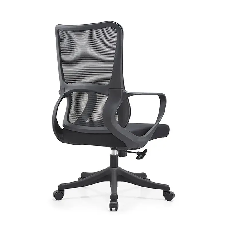 Modern Style Swivel Mesh Mid Back Full Mesh Lift Chair Sillas with Tilt Function — image 6