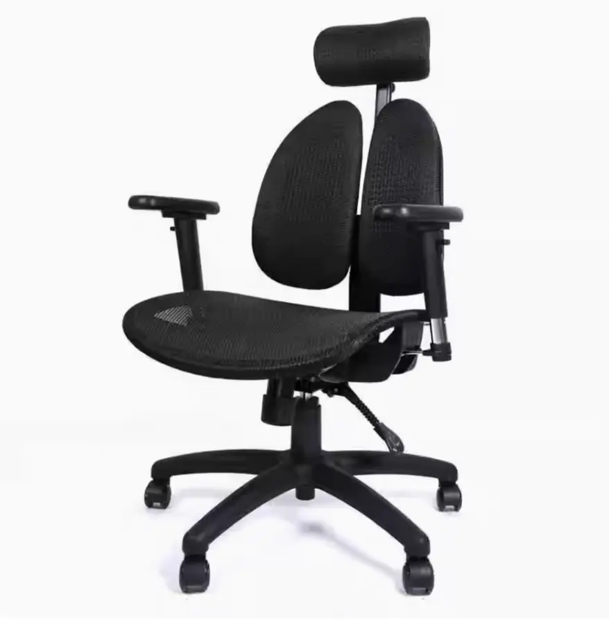 Modern Design Ergonomic Office Chair with Lift Comfortable Mesh Material Swivel Chair Furniture — image 2