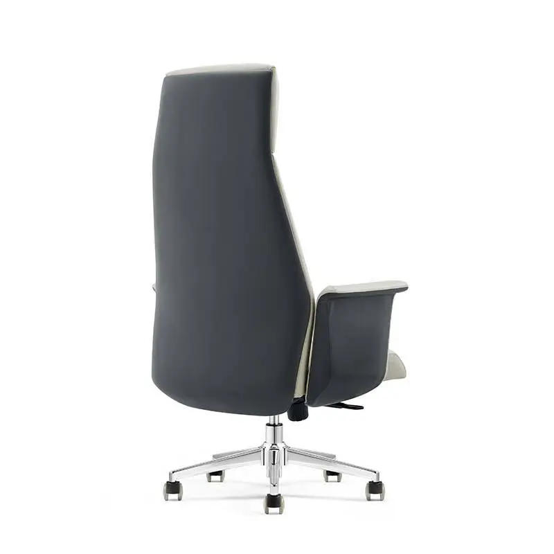 Hot Selling Modern Design Executive Office Chair Stainless Steel Boss Leather Chair for Home or Office for Villas — image 4