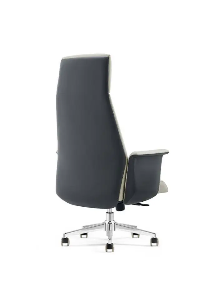 Hot Selling Modern Design Executive Office Chair Stainless Steel Boss Leather Chair for Home or Office for Villas — image 7