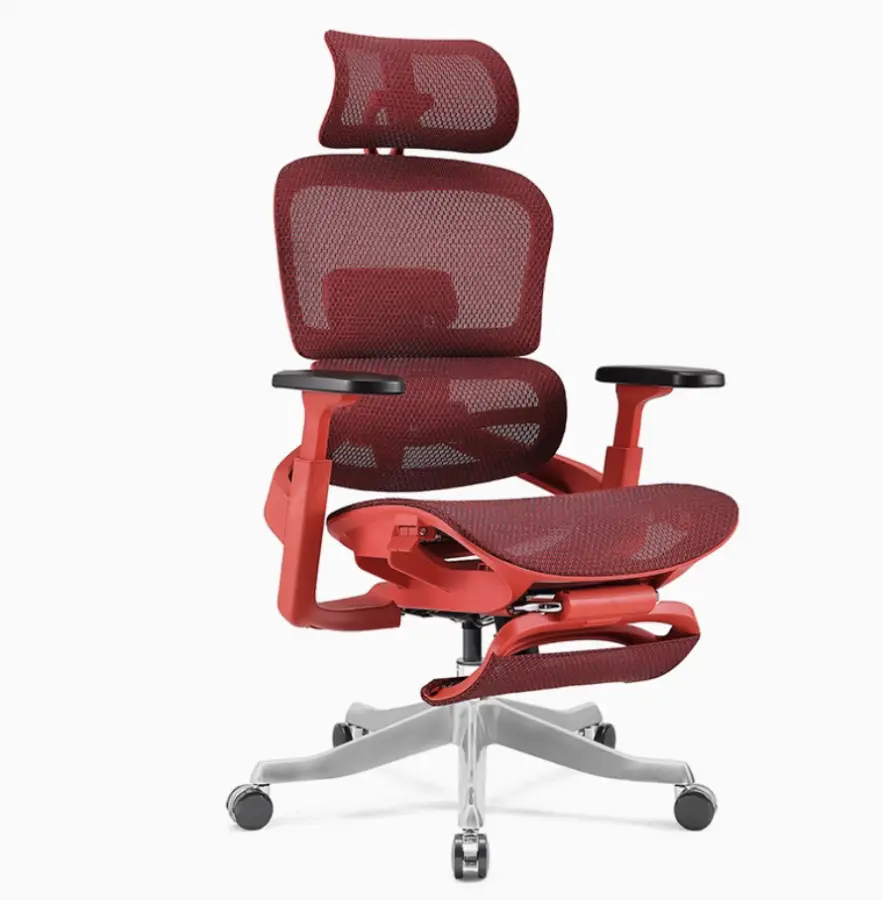 Modern Design Ergonomic Office Chair with Lift Comfortable Mesh Material Swivel Chair Furniture — image 2