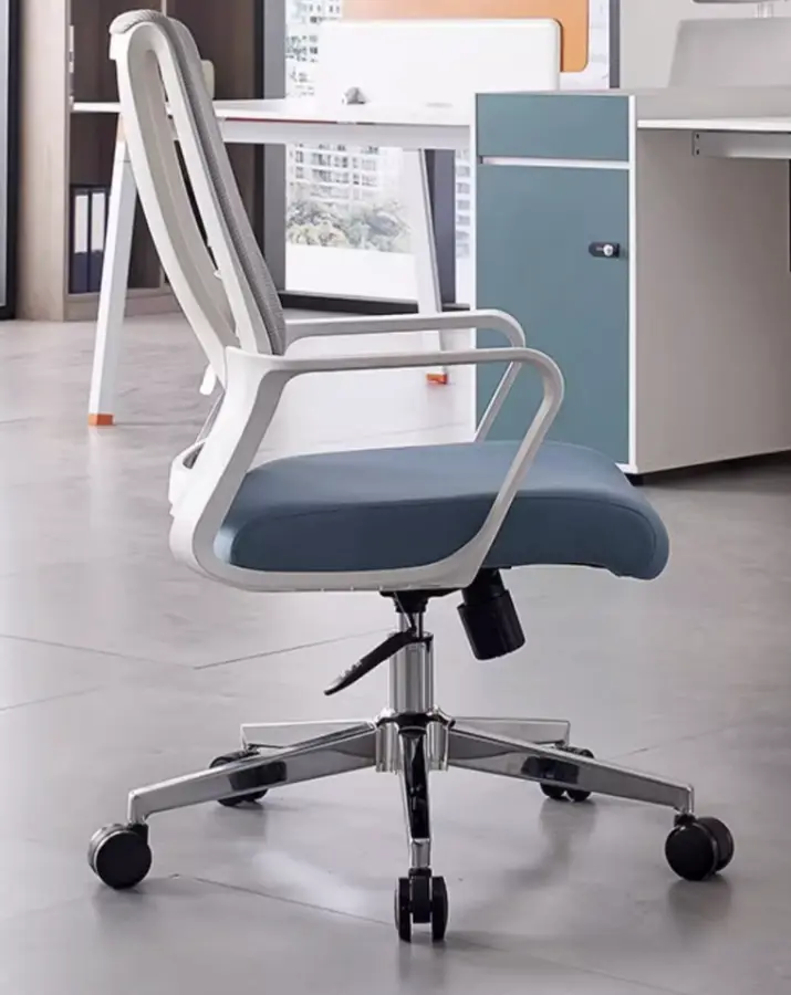 Modern Design Mesh Chair Ergonomics Lift Comfortable Office Chair Swivel Baiyuan Brand 3-5 Years Warranty Aluminum Frame — image 4