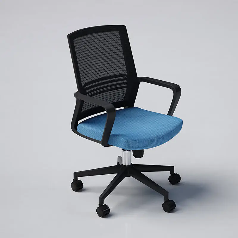 High Quality Durable Stainless Steel Ergonomic Adjustable Swivel Chair Comfortable Modern Design Office Conference Room Chair — image 4