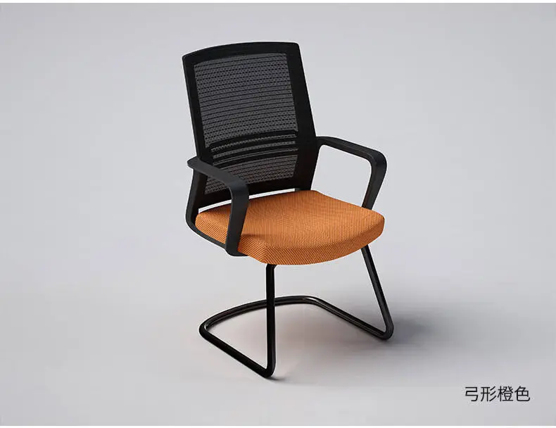 High Quality Durable Stainless Steel Ergonomic Adjustable Swivel Chair Comfortable Modern Design Office Conference Room Chair — image 6