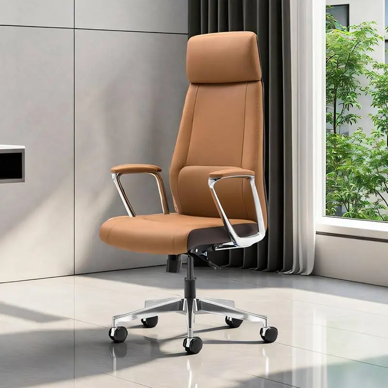 High Quality Modern Stainless Steel Adjustable Height Office Chair for Staff Home Bedroom Conference Use — view 1