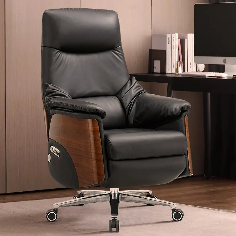 Electric Office Chair Intelligent Massage Reclining Function Comfortable Sedentary Computer Desk Family Friendly Lunch — view 1