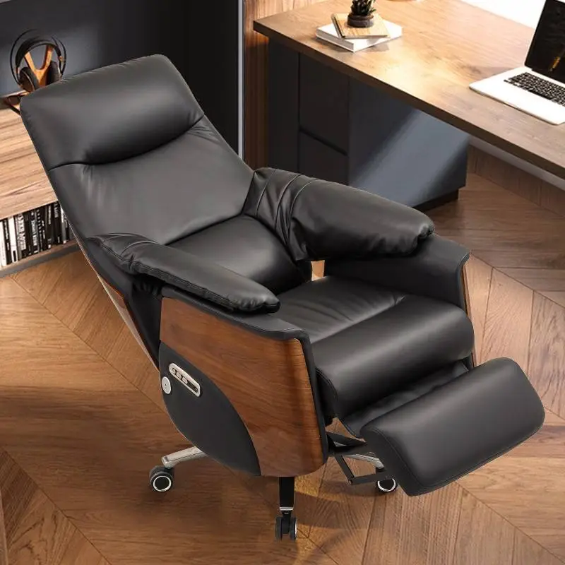 Electric Office Chair Intelligent Massage Reclining Function Comfortable Sedentary Computer Desk Family Friendly Lunch — image 3