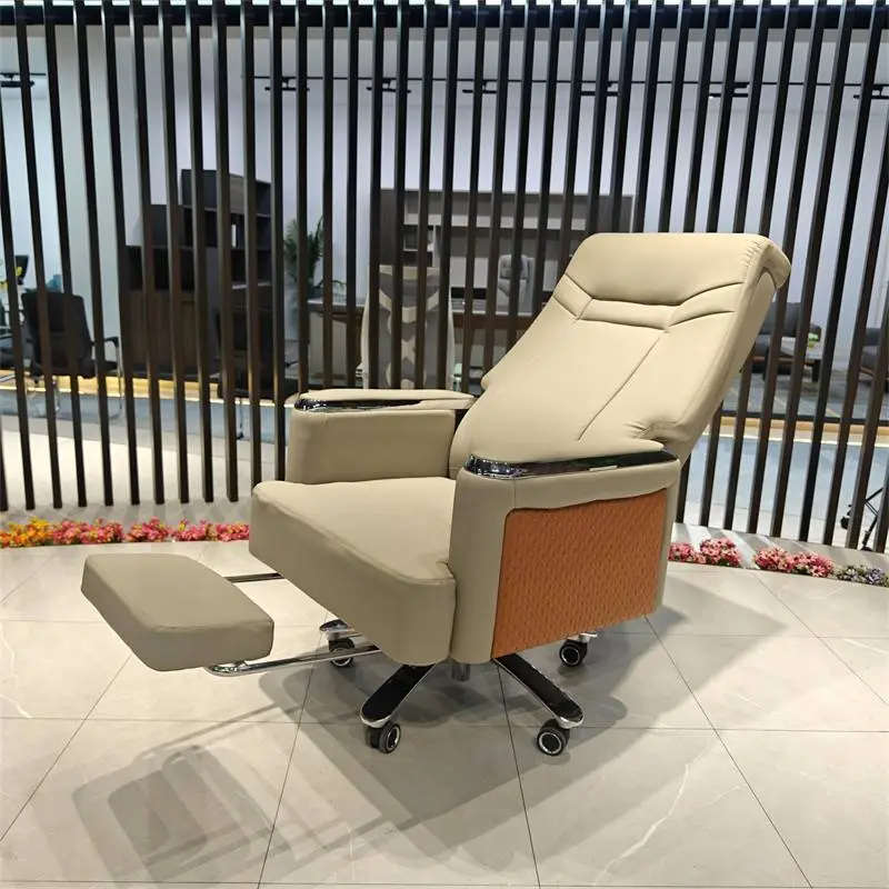 High Quality Modern Design Office Staff Chair Stainless Steel Lift Conference Computer Chair for Home Bedroom Boss — image 5
