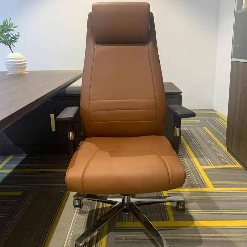 High Quality Modern Design Office Staff Chair Stainless Steel Lift Conference Computer Chair for Home Bedroom Boss — view 1