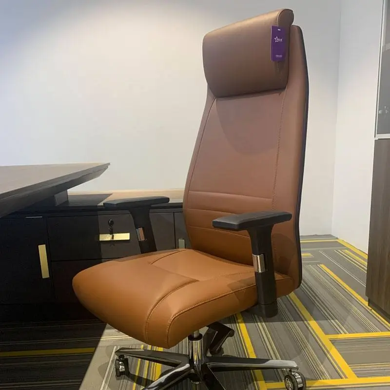 High Quality Modern Design Office Staff Chair Stainless Steel Lift Conference Computer Chair for Home Bedroom Boss — image 3