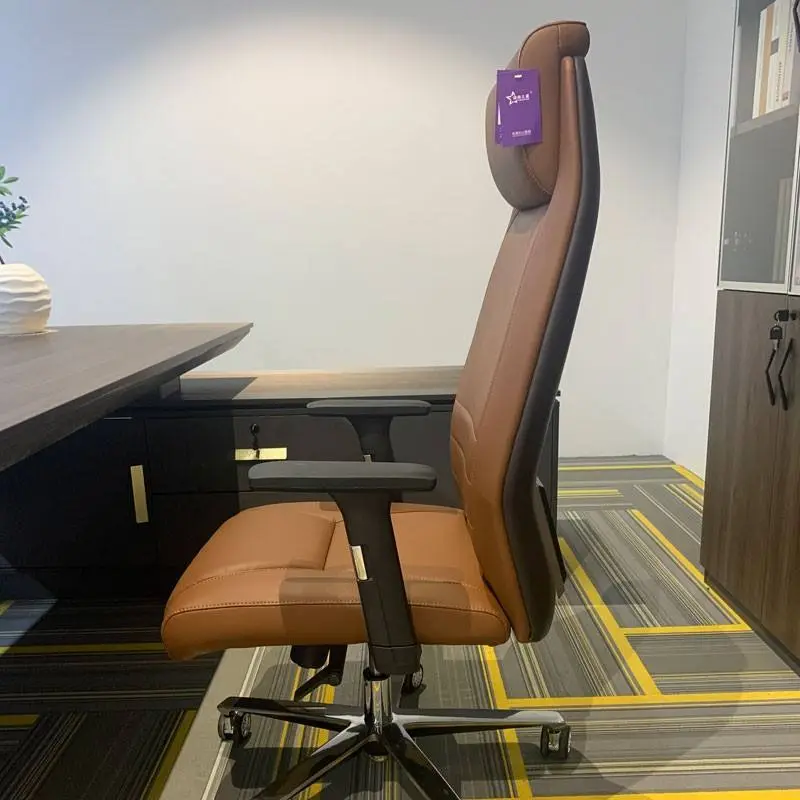 High Quality Modern Design Office Staff Chair Stainless Steel Lift Conference Computer Chair for Home Bedroom Boss — image 4