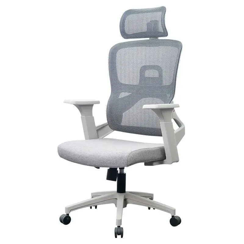 Manufacture High Back Adjustable Boss Computer Executive Game Ergonomic Office Chair With Footrest Full Mesh Ergonomic Chair — image 6