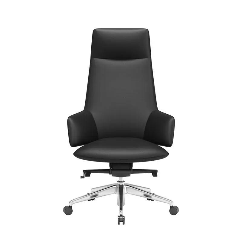 Modern Leather Office Chair Ergonomic High Back Unique Design Executive Home Swivel Chair Armrest Pu Leather Office Chair — image 6