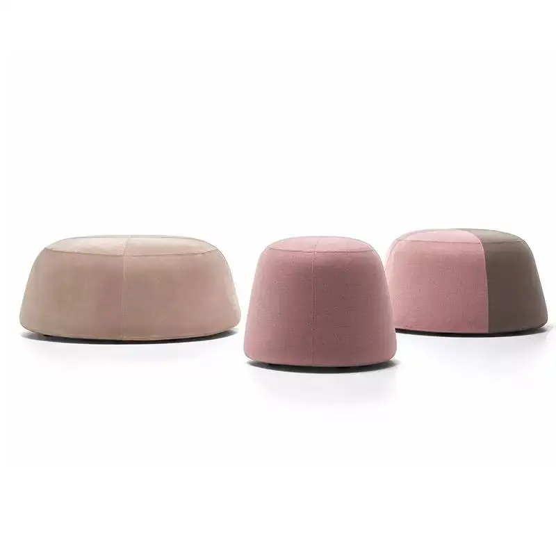 Creative Pebble Modular Sectional Sofa Set Modern Fabric Ottoman Apartment Waiting Room Seating Office Hotel Lobby Lounge Custom — image 6