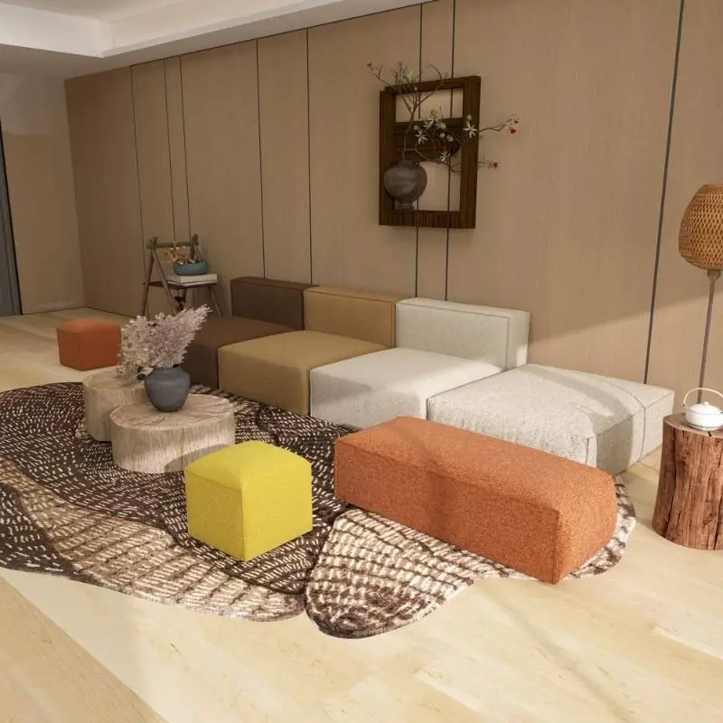 Custom Designer Creative Fabric Modular Office Reception Sofa Set Luxury Commercial Waiting Lounge Negotiation Public Furniture — image 5