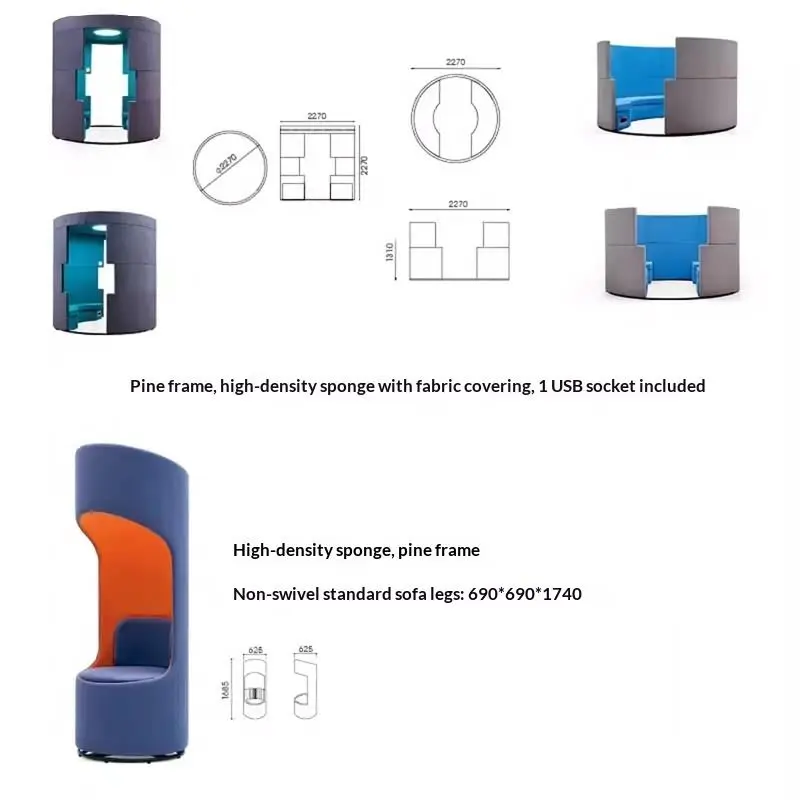 Creative Kids Library Reading Corner Sofa Set School Classroom Community Activity Room Exhibition Hall Furniture — image 5