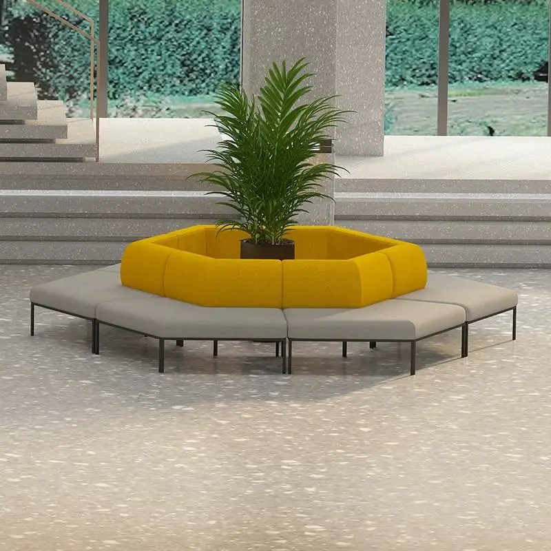 Creative Designer Modern Minimalist Leisure Sofa Lobby Reception Meeting Negotiation Rest Lounge Irregular Shape Furniture — image 6