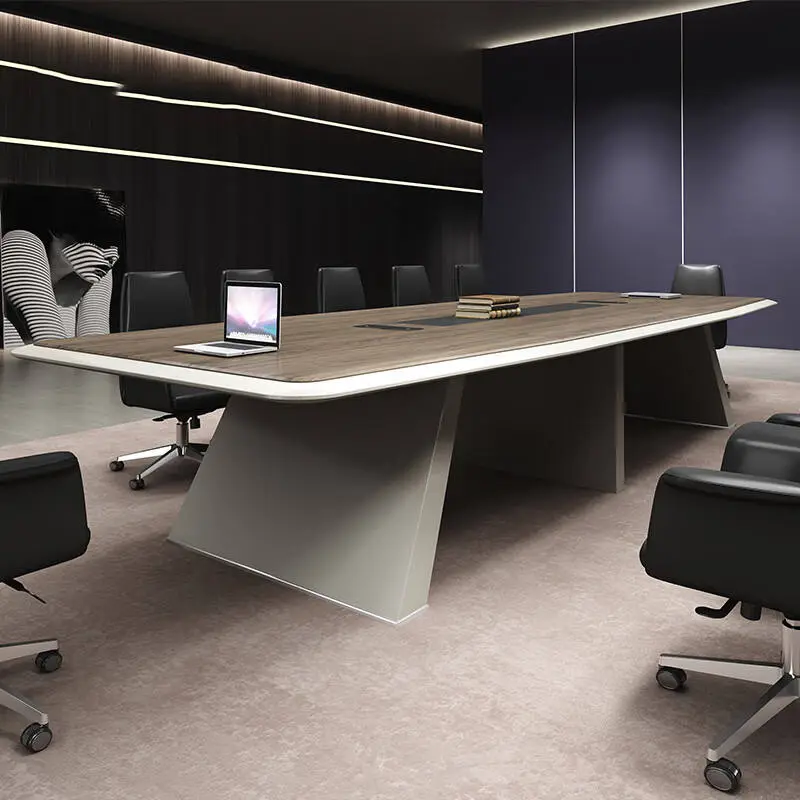 Modern Luxury Wooden Conference Table New Model Design for Commercial Office for Office Room and Meeting Use — image 5