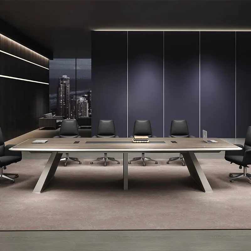 Modern Luxury Wooden Conference Table New Model Design for Commercial Office for Office Room and Meeting Use — image 6