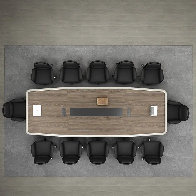 Modern Luxury Wooden Conference Table New Model Design for Commercial Office for Office Room and Meeting Use — image 7