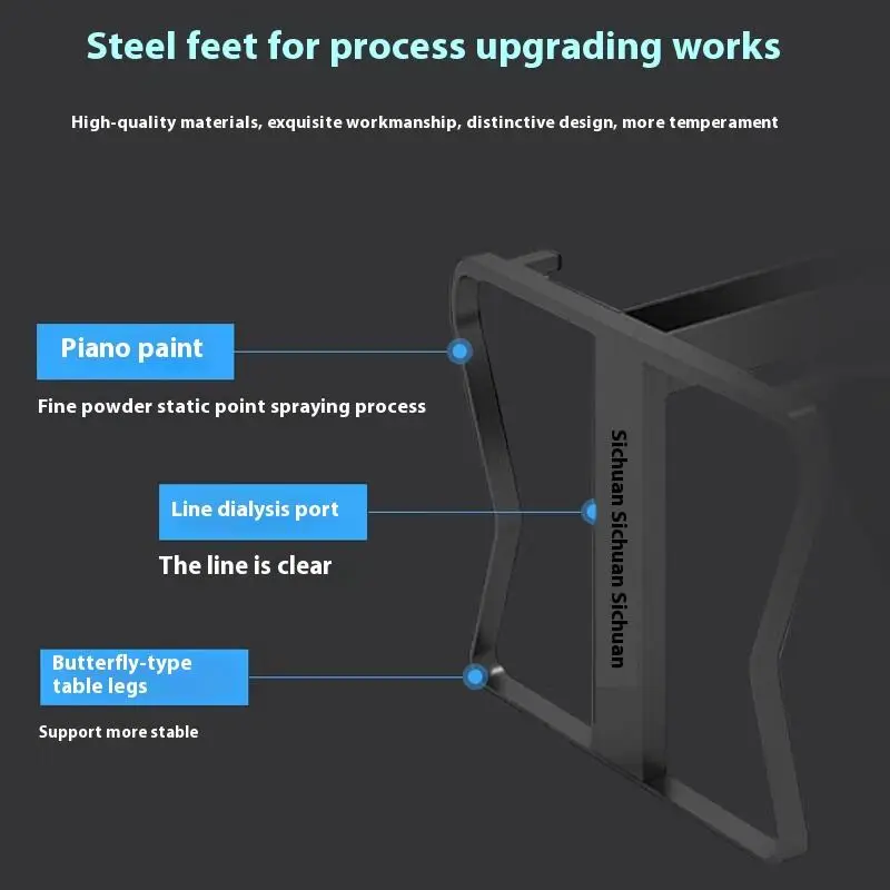 New Customizable Office Furniture Creative Staff Table Desk Office Modular Clerk Workstation 120 Degree L Simple Modern — image 6