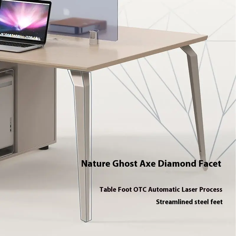 Modern Manual Screen Partition for Staff Office Desk Finance Modular Office Workstations Whiteboard White Office Partition — image 5