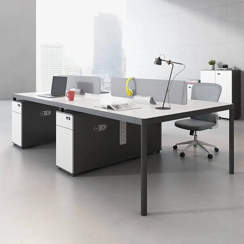 Modern Design Manual Screen Partition for Staff Office Desk Finance Modular Office Work Stations Whiteboard Office Parti — view 1