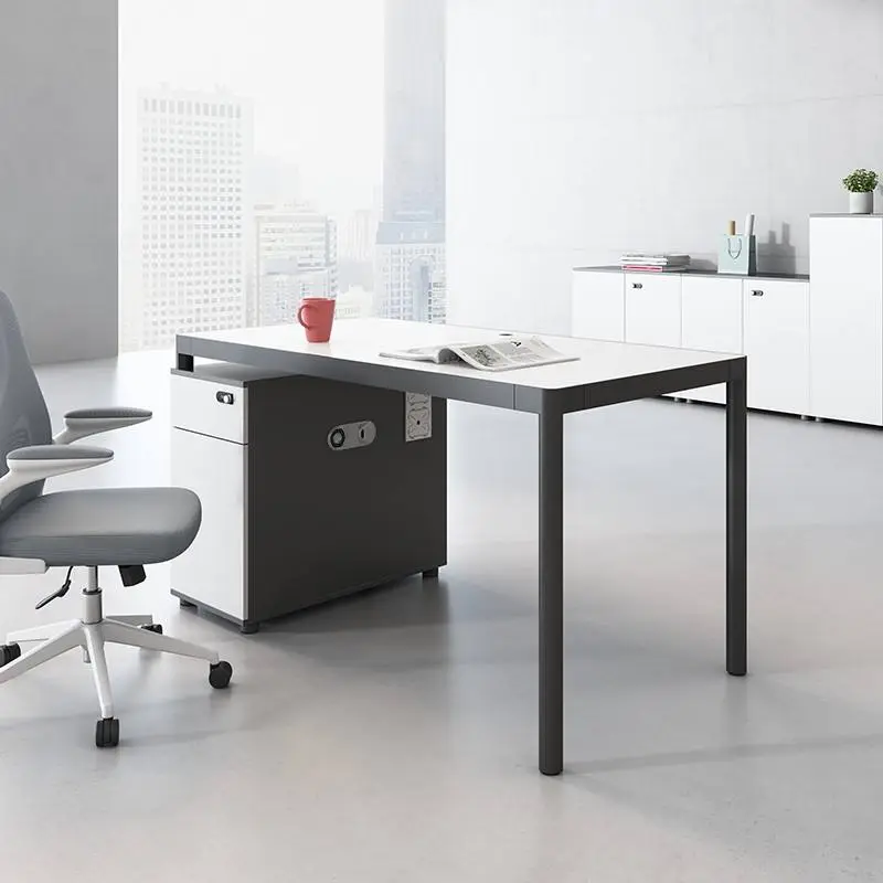 Modern Design Manual Screen Partition for Staff Office Desk Finance Modular Office Work Stations Whiteboard Office Partition — image 6