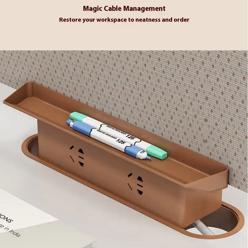 Modern Luxury Wooden Commercial Office Desks 4 Seats Modular Workstation Free Combination Panel Partition Cubicle for Villa Use — image 3