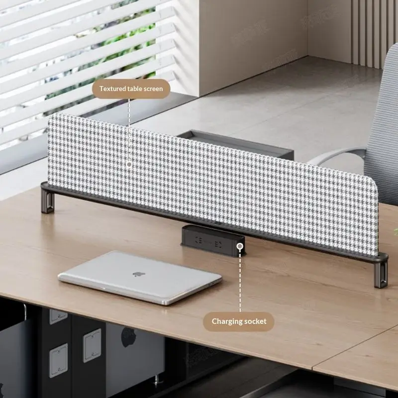 Modern Modular L-shaped Wooden Office Workstation, Office Desk & Table, Durable Commercial Furniture with Storage Solutions — image 7