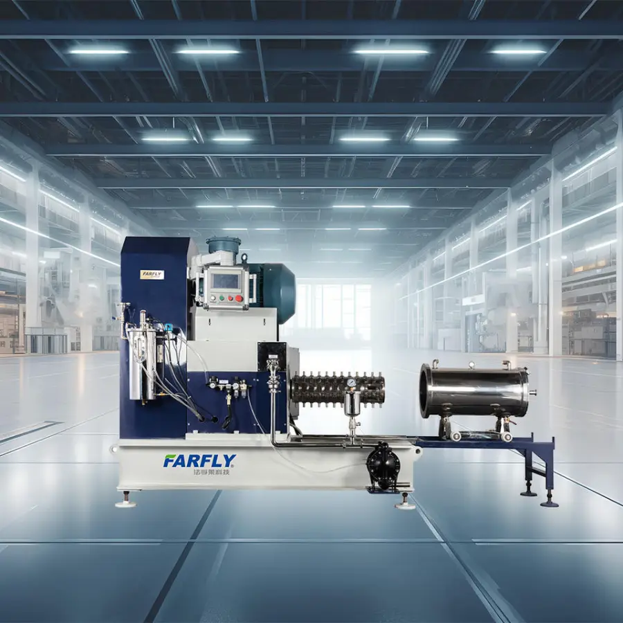 FDS High Efficiency Automatic Agitator Sand Mill with Pump & Gear CE Certified for Paint Production — view 1