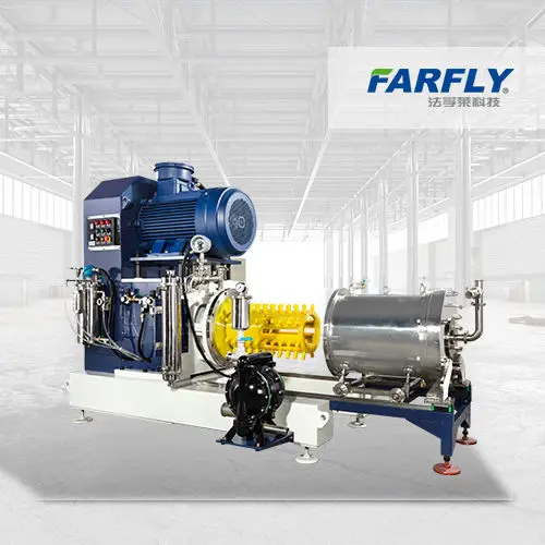 FDS High Efficiency Automatic Agitator Sand Mill with Pump & Gear CE Certified for Paint Production — image 3