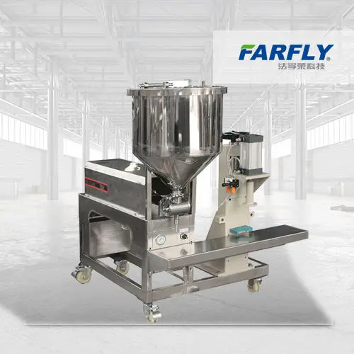 FVG500 Semi-Automatic Filling Machine with Motor for Viscous Liquids and Powder in Barrels & Bags — view 1