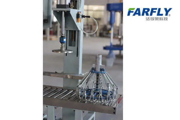 Anti-Leak High Precision Semi-Automatic System | Weighing Filler Pump | Fast/Slow Valve Plastic/Metal Barrels Paint Bottles Low — image 4
