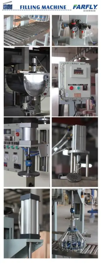 FARFLY Semi-Automatic Pneumatic Powder Filling Machine with Gearbox and Gear Bags Packaging High Productivity Shanghai Origin — image 4