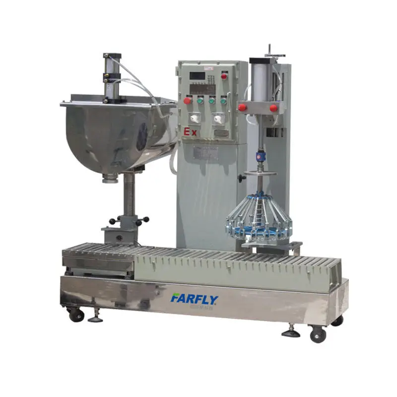 Shanghai Farfly FWG Filling Machine Piston Filling Principle 1-5L 5-20L Filling Machine for Paint — view 1