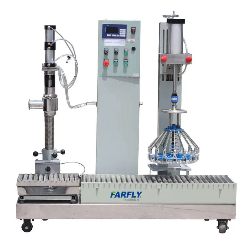 Shanghai Farfly FWG Filling Machine Piston Filling Principle 1-5L 5-20L Filling Machine for Paint — image 2