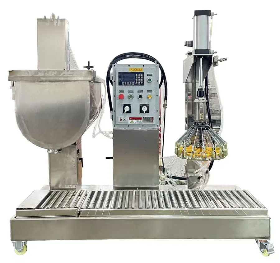 CE Certified Semi-Automatic Machine | for Water Gel | High Accuracy | for Low High Viscosity Liquids | Various Bottle Shapes — image 3