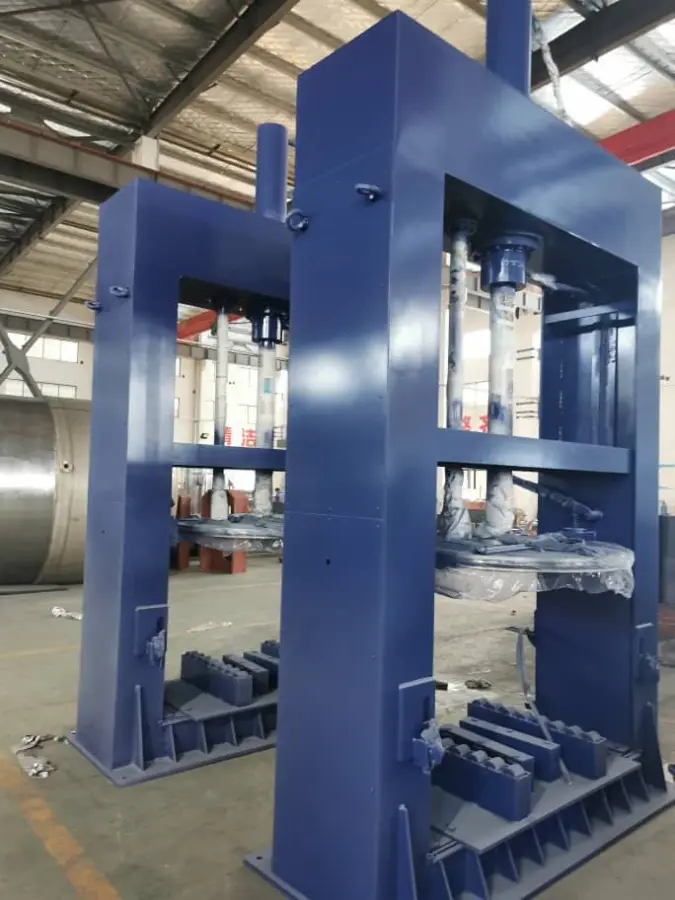 Powerful Hydraulic Discharging Machine to Press Resin High Viscosity Paste — image 5