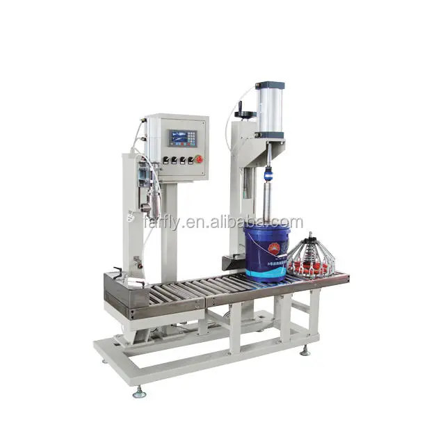 China Farfly FWG Semi-automatic 5L Filling Machine with Hopper for Accuracy Filling — image 6