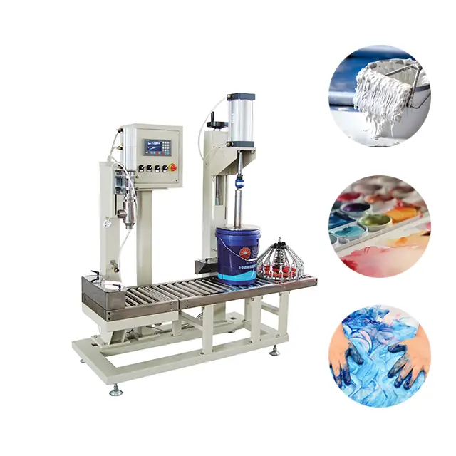 FARFLY Anti-Leak Epoxy Pneumatic Filling Machine for Metal Cans and Bottles 220V Oil Filling with PLC System — image 5