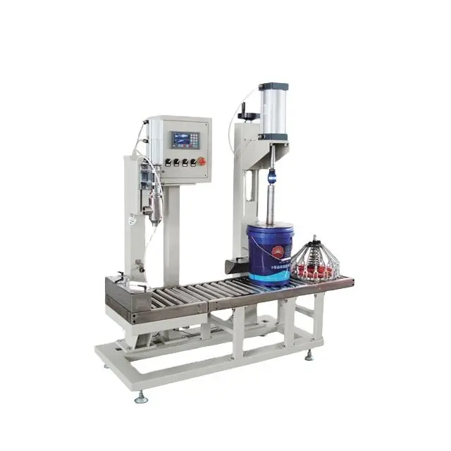 FARFLY Anti-Leak Epoxy Pneumatic Filling Machine for Metal Cans and Bottles 220V Oil Filling with PLC System — image 6