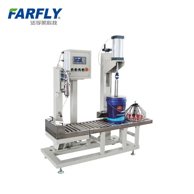 Semi-Automatic Pneumatic Filling Machine for Oil & Chemical Plastic Barrels 220V — image 4